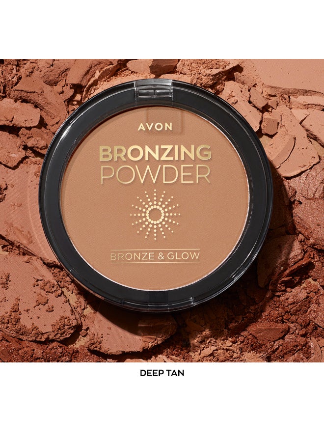 Bronze And Glow Bronzing Powder - Deep Tan