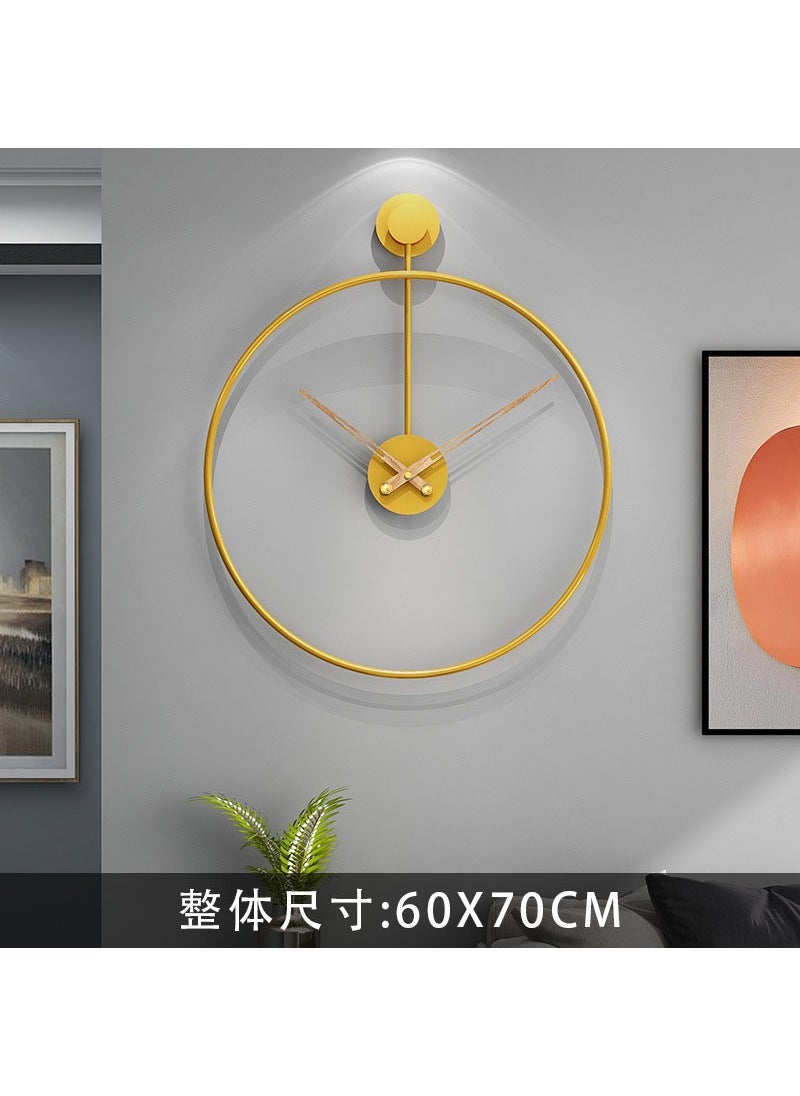 Modern Creative Wall Clock for Living Decor WM460 gold [60X60CM] welfare