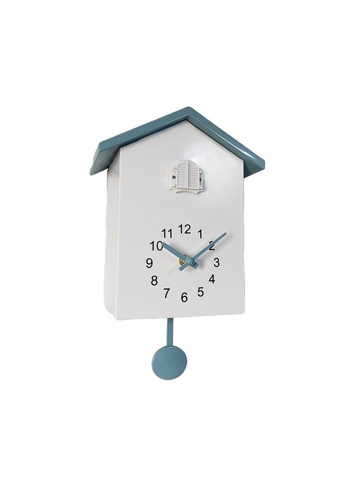 Cuckoo Wall Clock Children's Room Sarkaç Clock Watch Wall Decor Gray Colour:Gray Body:L