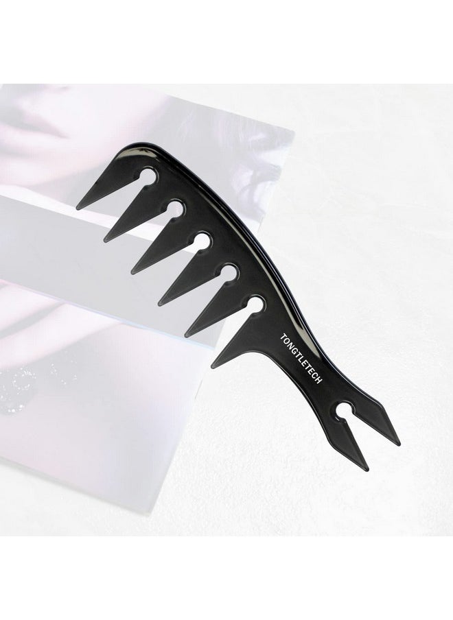 TONGTLETECH Hair Wide Tooth Comb Styling Comb Women Men Oil Head Hair Comb Most Hair Types Salon and Barber Comb