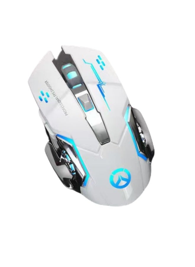 Charging wireless mouse, silent silent office notebook, desktop universal cloud computer, e-sports mechanical gaming mouse