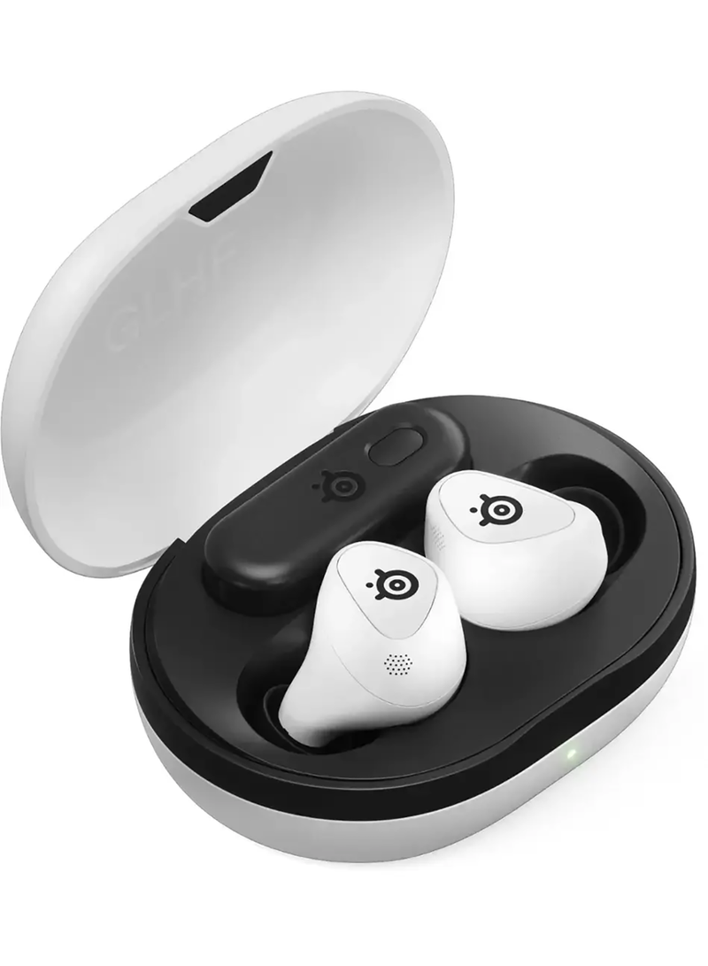 Arctis GameBuds True Wireless Noise Cancelling Gaming Earbuds for PS5, PS4, PC, Switch - White