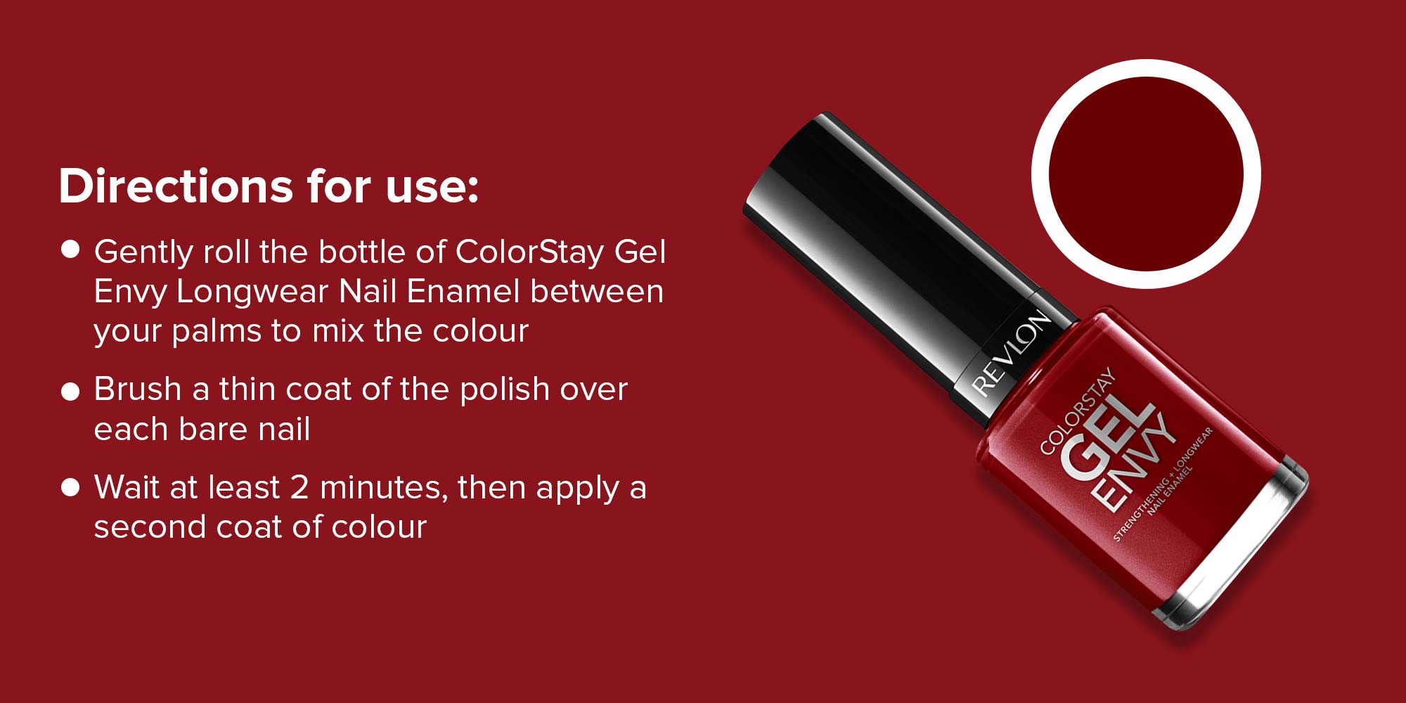 Colorstay Gel Envy Longwear Nail Enamel 600 Queen Of Hearts