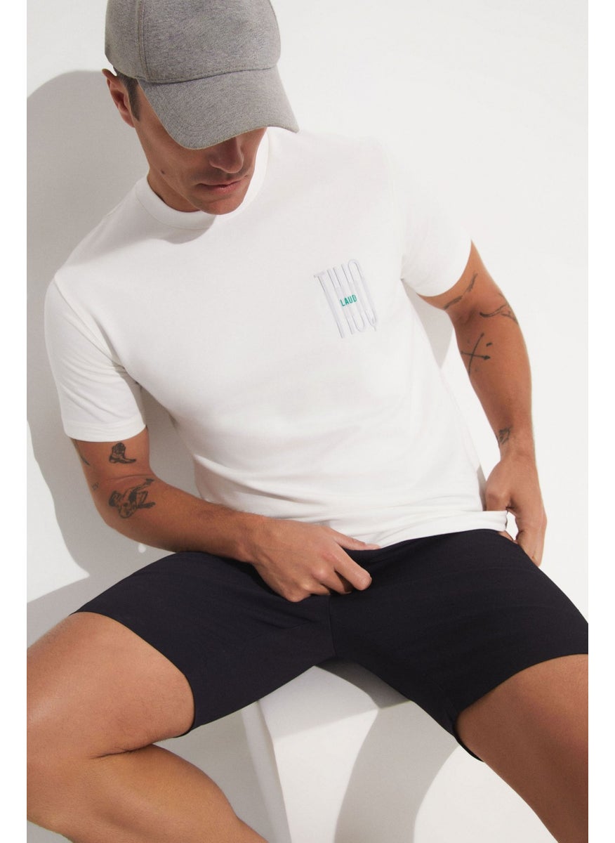 Men's Regular Fit Crew Neck T-Shirt