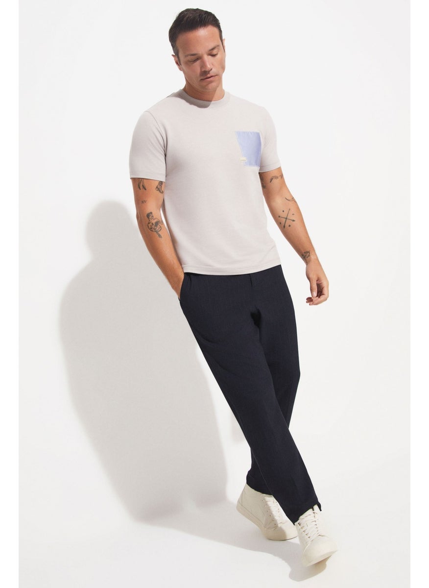 Men's Regular Fit Crew Neck T-Shirt