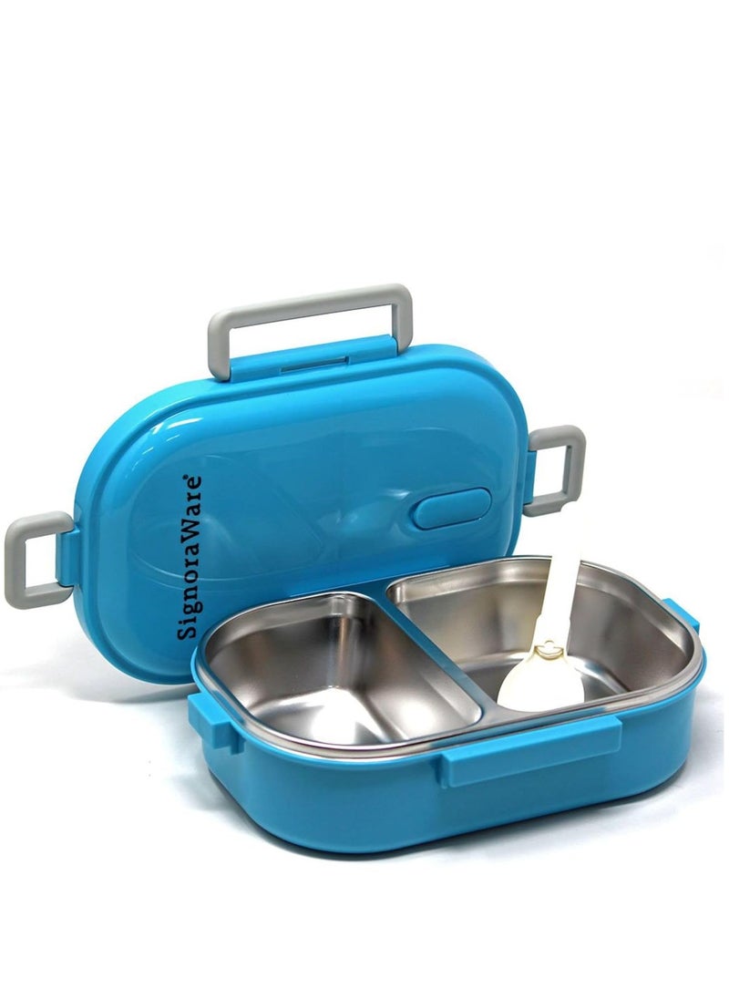 Signora ware duo star stainless steel lunch box for kids adults