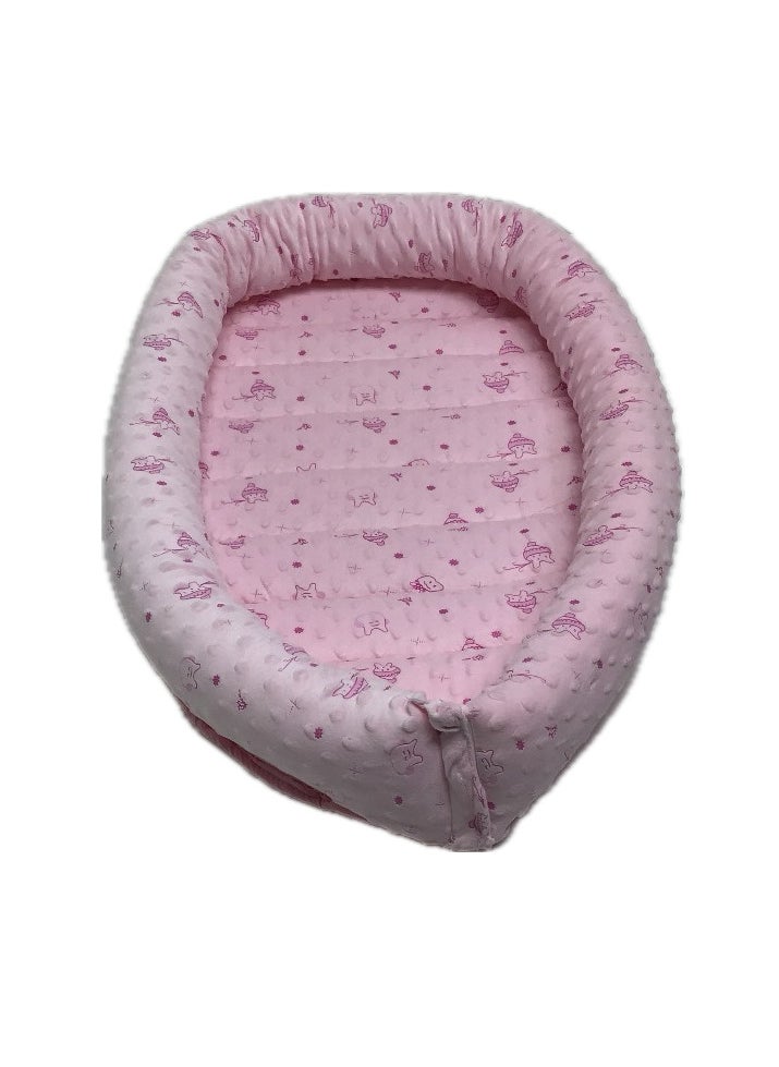 BABY COMFORT BED WITH ATTACHED BORDER