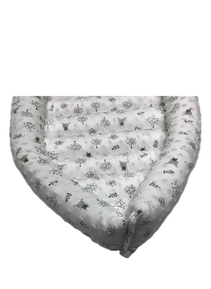 BABY COMFORT BED WITH ATTACHED BORDER