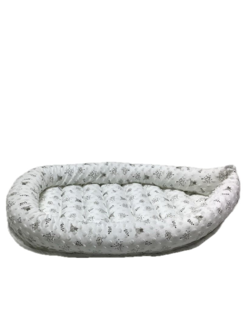 BABY COMFORT BED WITH ATTACHED BORDER