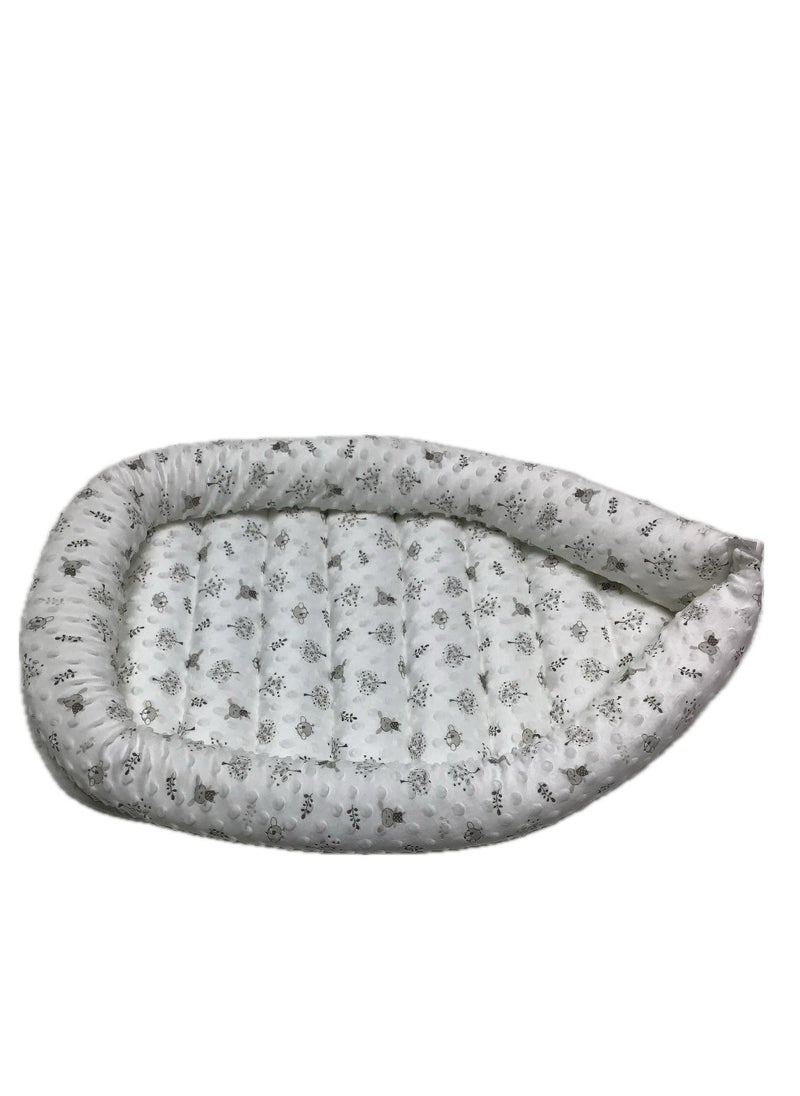 BABY COMFORT BED WITH ATTACHED BORDER