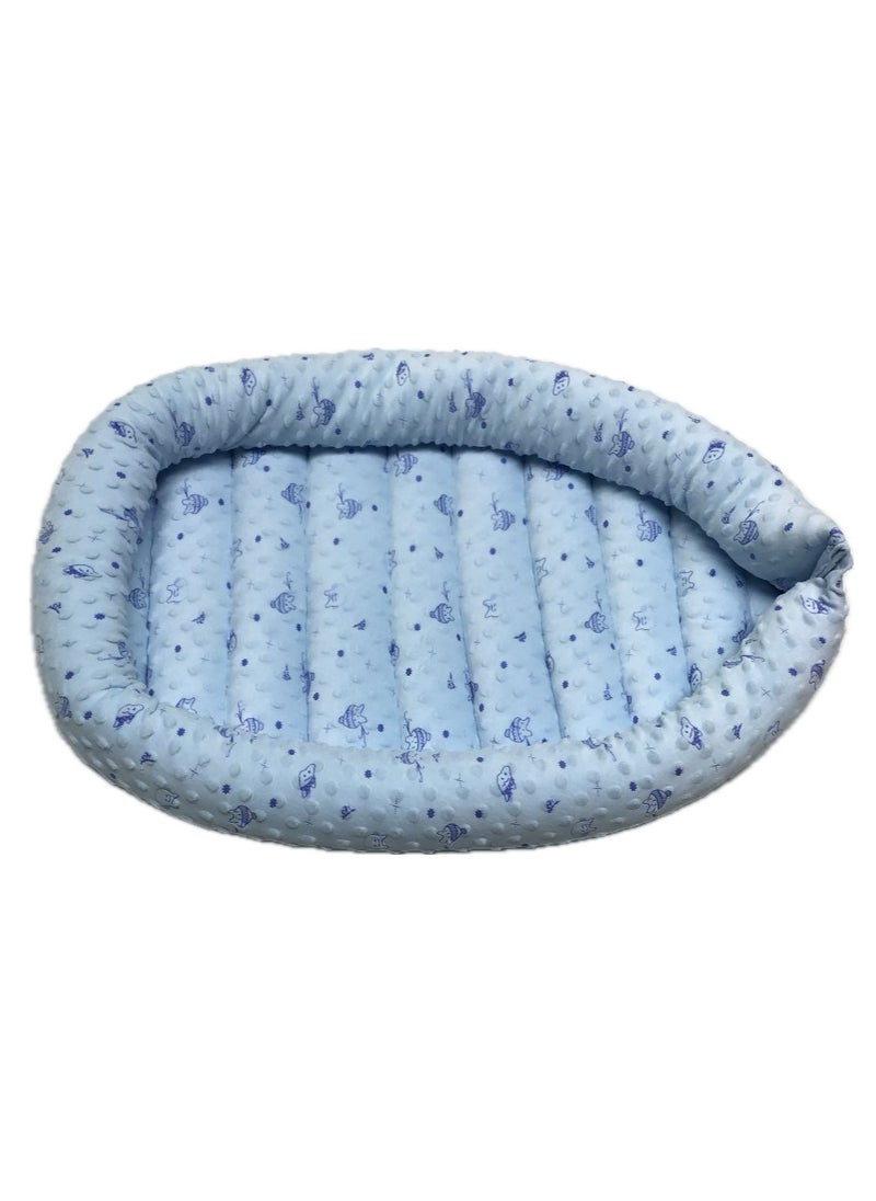 BABY COMFORT BED WITH ATTACHED BORDER