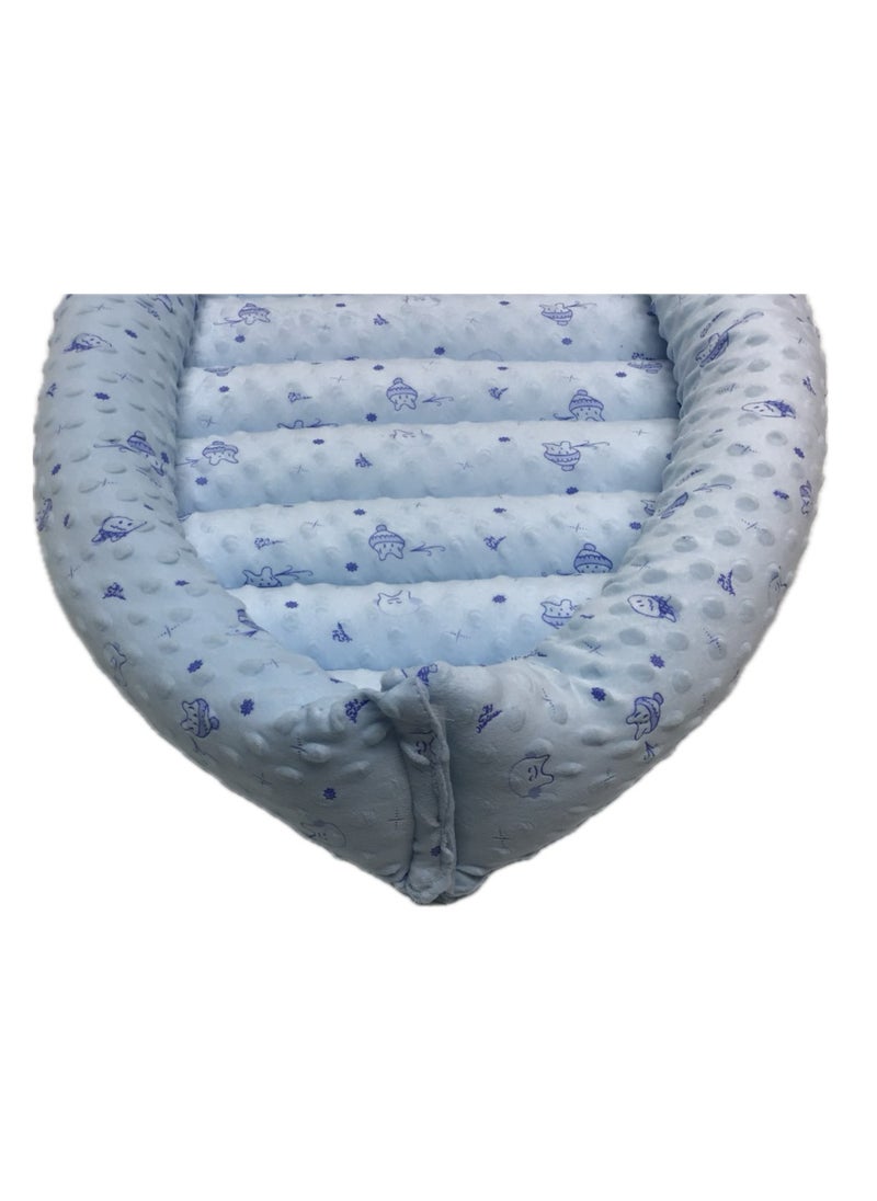 BABY COMFORT BED WITH ATTACHED BORDER