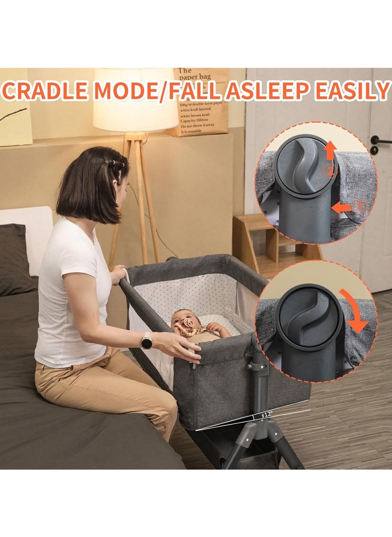 4 in 1 Folding Baby Cradle