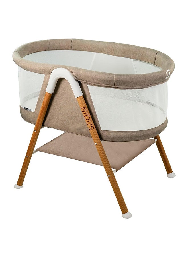 Baby Nidus Mini Cot - Beige