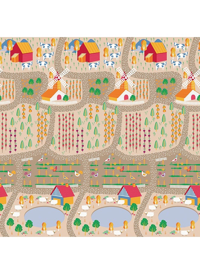 Farm-City Play Mat, 120 CM X 180 CM