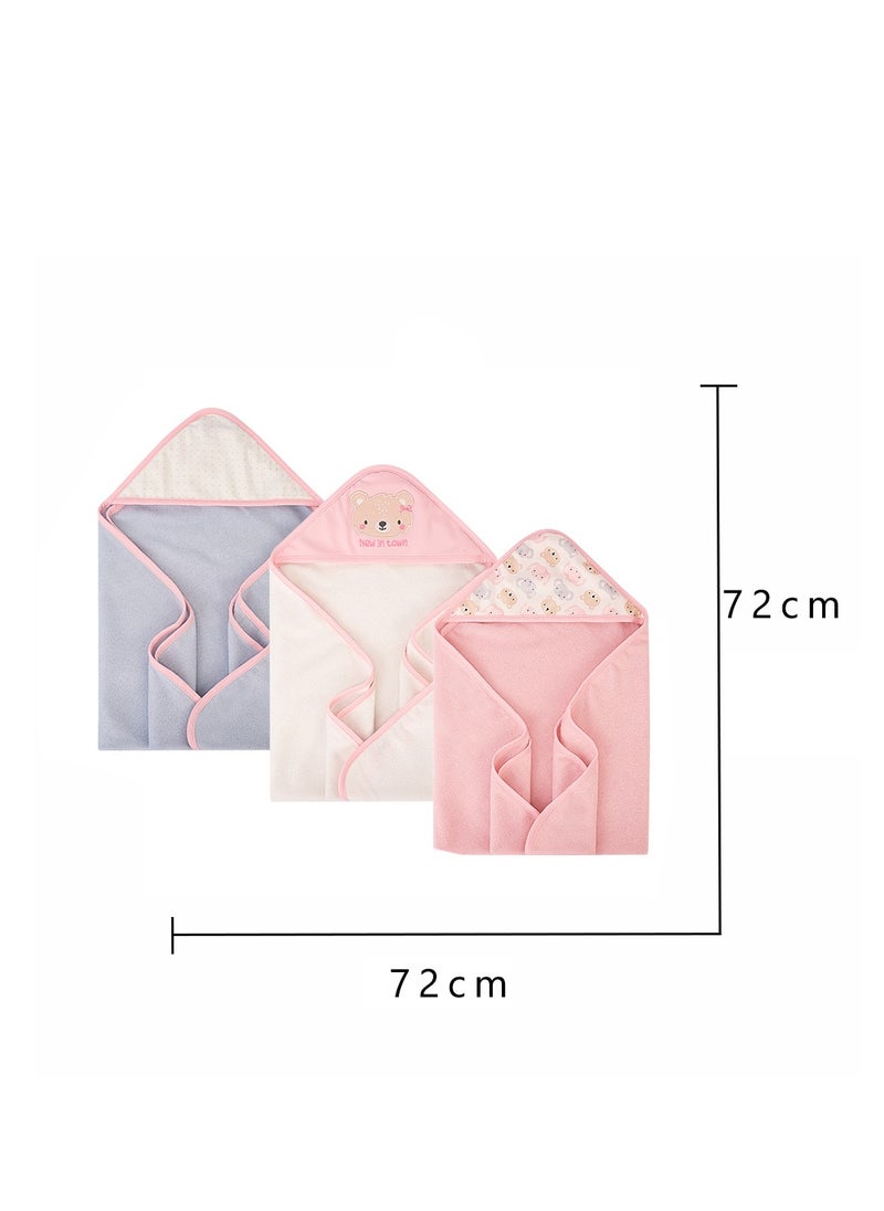 Factory Price 6 Piece Newborn Bath Towel Gift Set - H