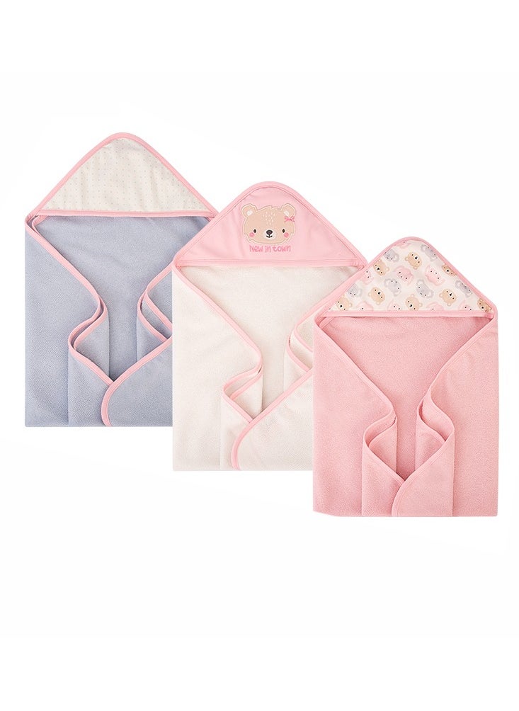 Factory Price 6 Piece Newborn Bath Towel Gift Set - H