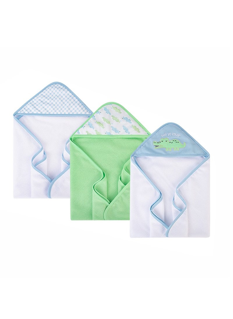 Factory Price 6 Piece Newborn Bath Towel Gift Set - D