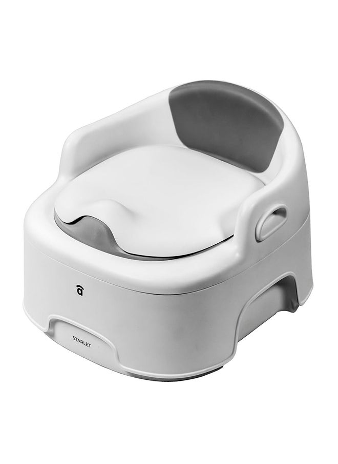 3-In-1 Starlet Urinal Potty With Toilet Reducer And Elevator, White