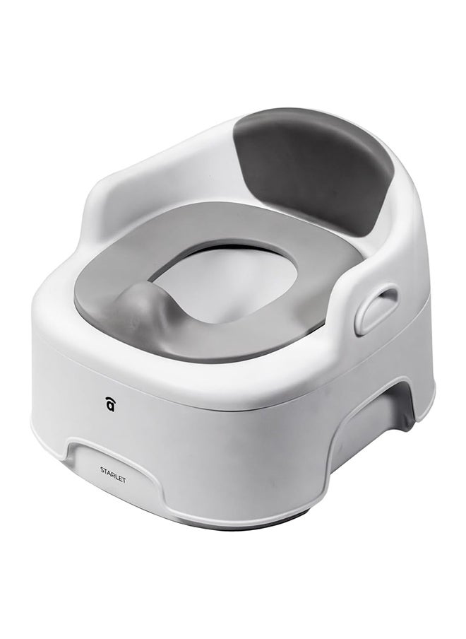 3-In-1 Starlet Urinal Potty With Toilet Reducer And Elevator, White