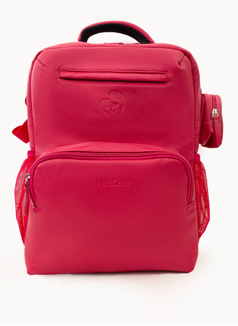 Ergonomic 3-in-1 Diaper Bag | Hot Pink