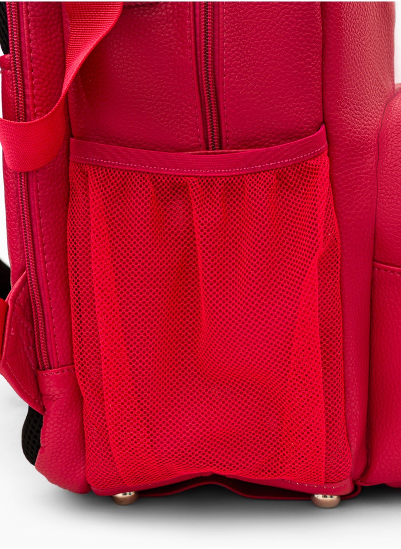 Ergonomic 3-in-1 Diaper Bag | Hot Pink