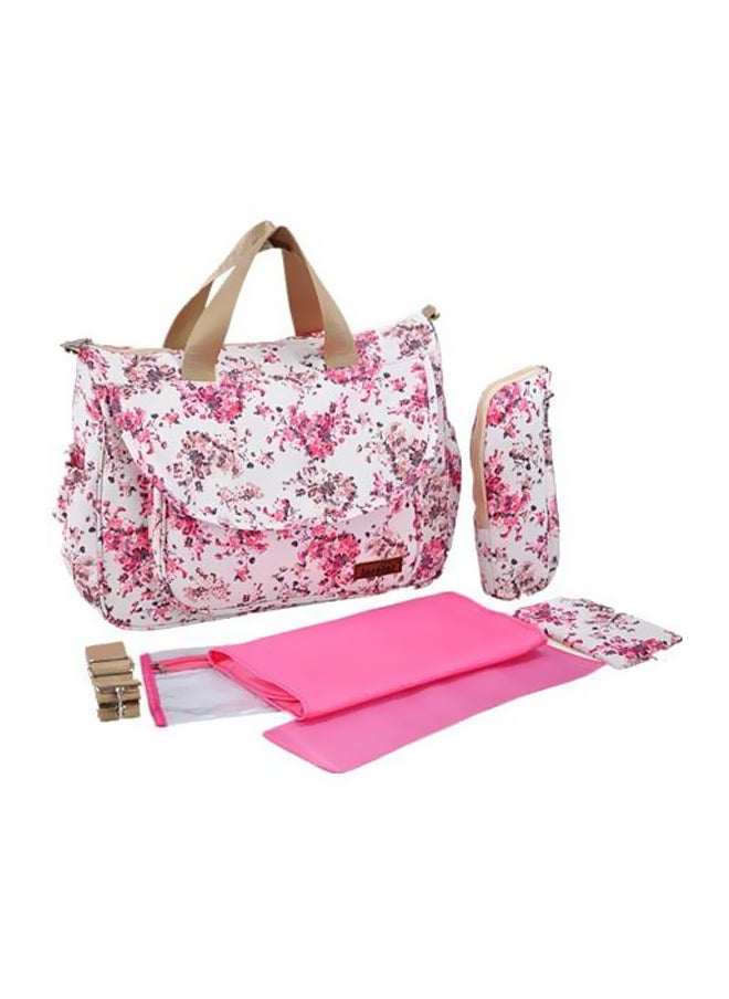 Floral Printed Diaper Bag