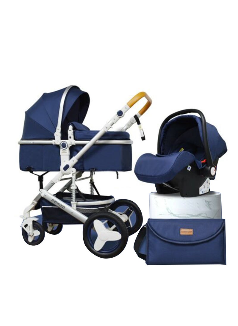 High Landscape 3 In 1 Baby Car Two Way Baby Stroller