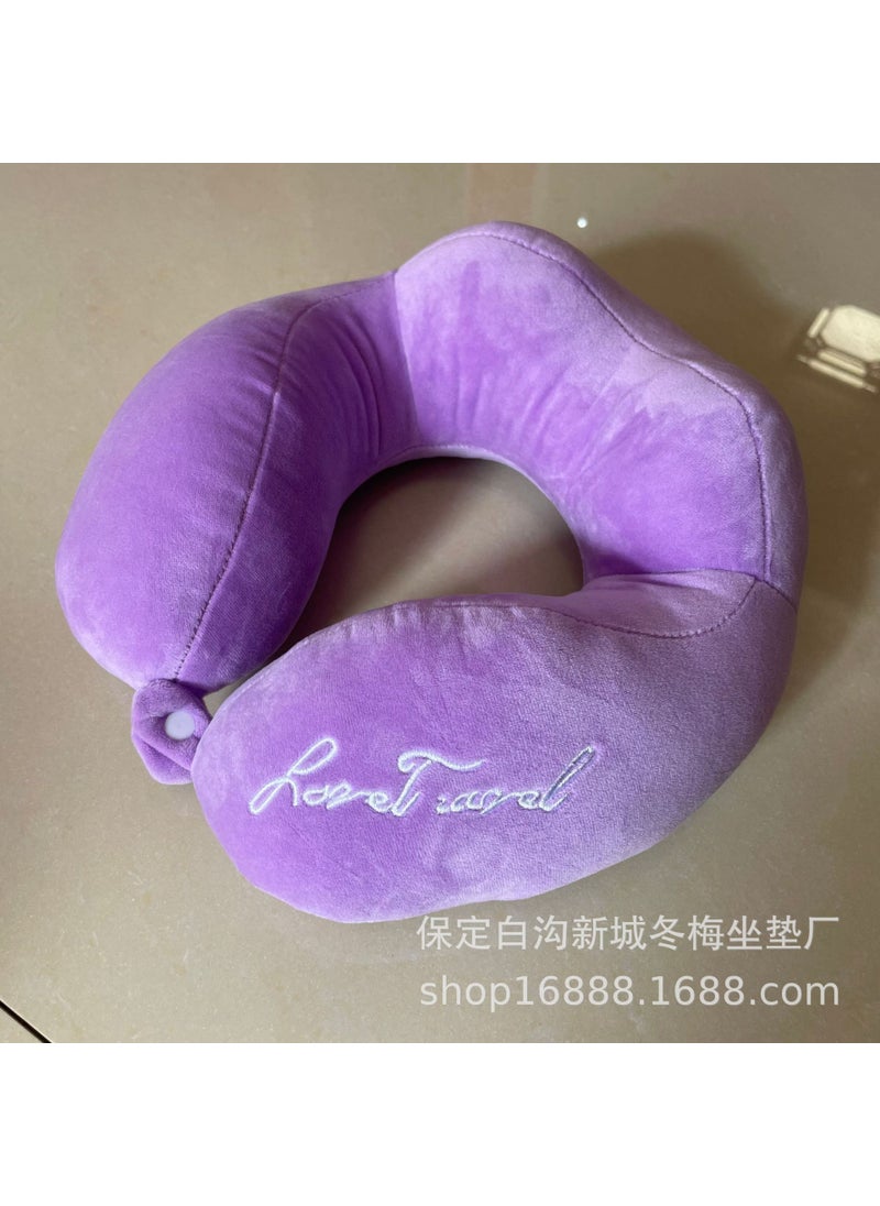 Wholesale Cartoon U-Shape Pillow for NappingViolet Violet