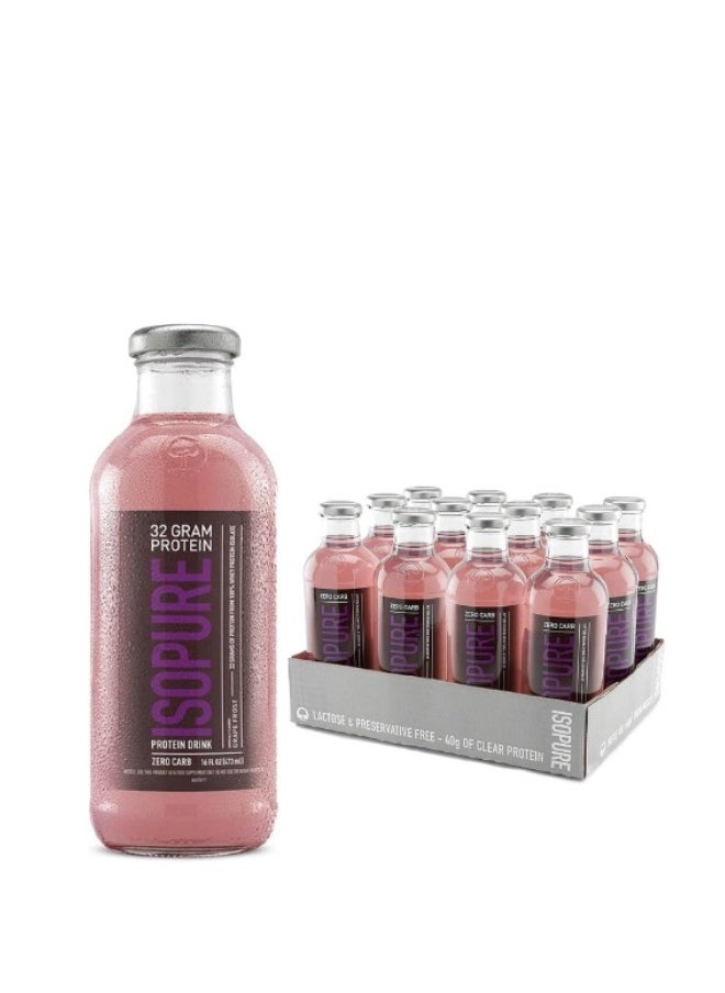 Protein Zero Carb Ready To Drink Grape Forest 473 Ml Pack Of 12