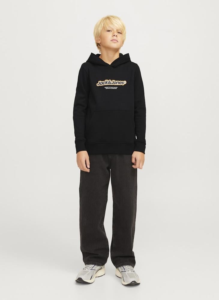 Kids Graphic Print Hoodie