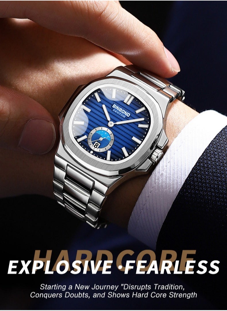 Men's Business Fashion Luminous Waterproof Quartz Watch