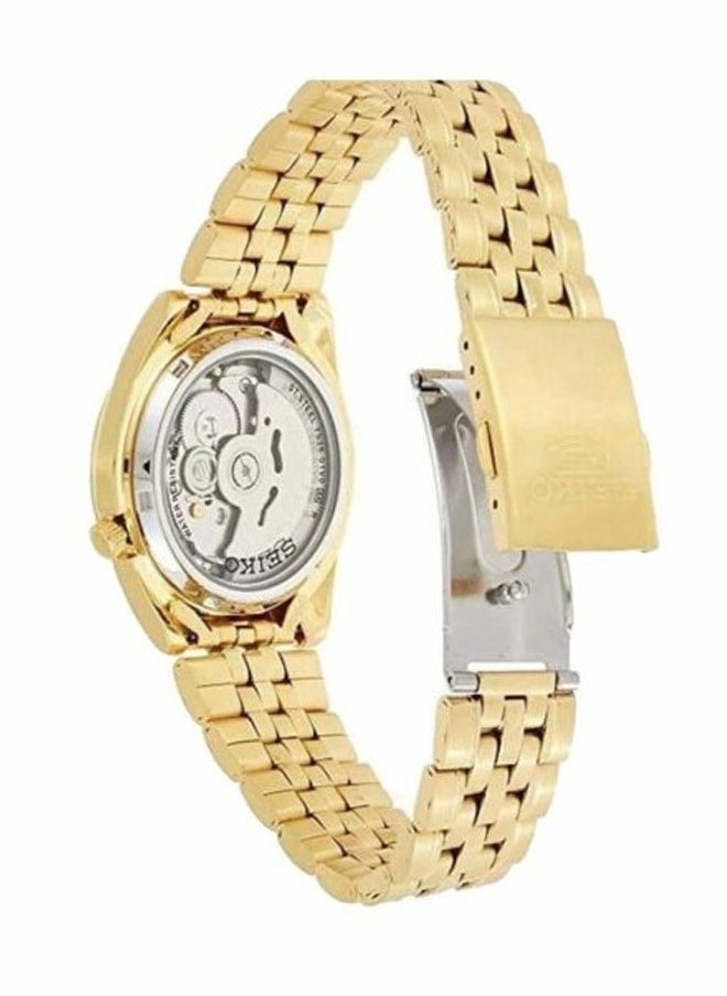 Gold Automatic Stainless Steel Men’s Watch SNK366K1