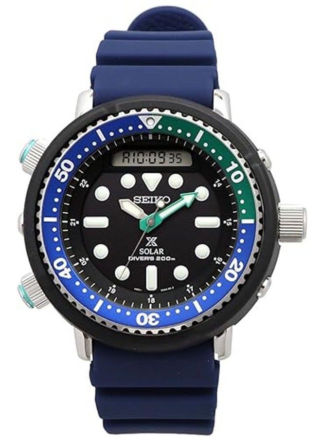 Prospex Sea Analog-Digital Black Dial Men's Watch SNJ039P1