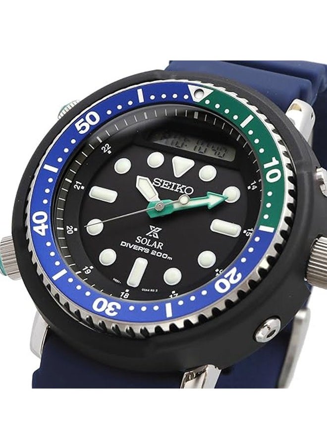 Prospex Sea Analog-Digital Black Dial Men's Watch SNJ039P1