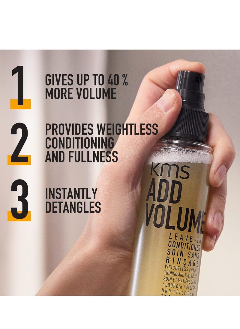 KMS Add Volume Leave In Conditioner for Fine Hair 150ml