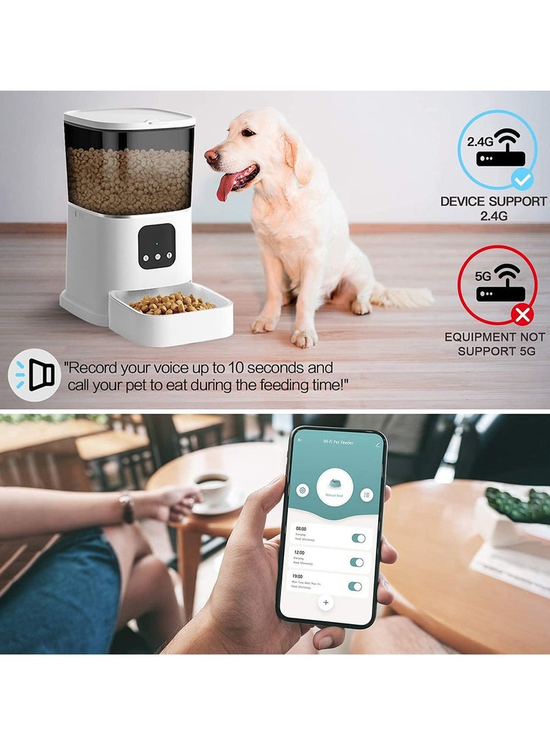 Intelligent Pet Feeder Cat And Dog Feeder Timing Quantitative Intelligent Feeder Automatic Feeder Cat And Dog Universal