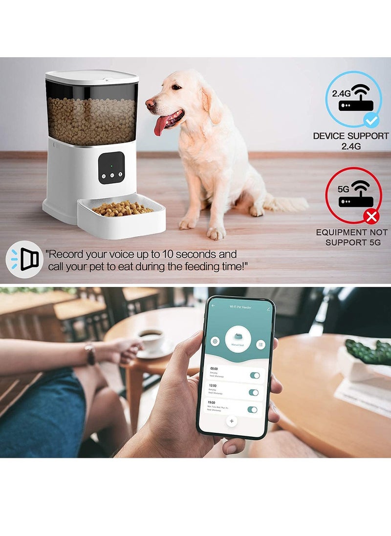 Intelligent Pet Feeder Cat And Dog Feeder Timing Quantitative Intelligent Feeder Automatic Feeder Cat And Dog Universal