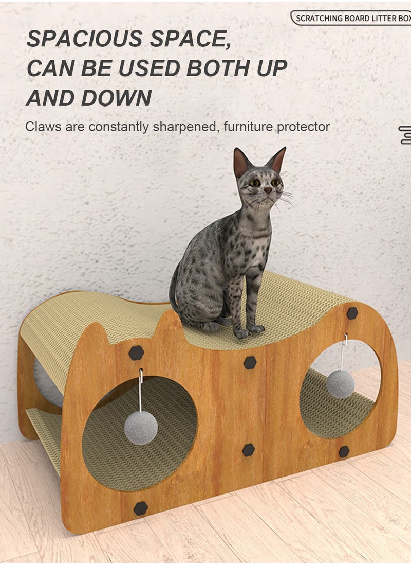 Cat Scratching Board Cat Toys Vertical Cat Claw Board Pet Supplies