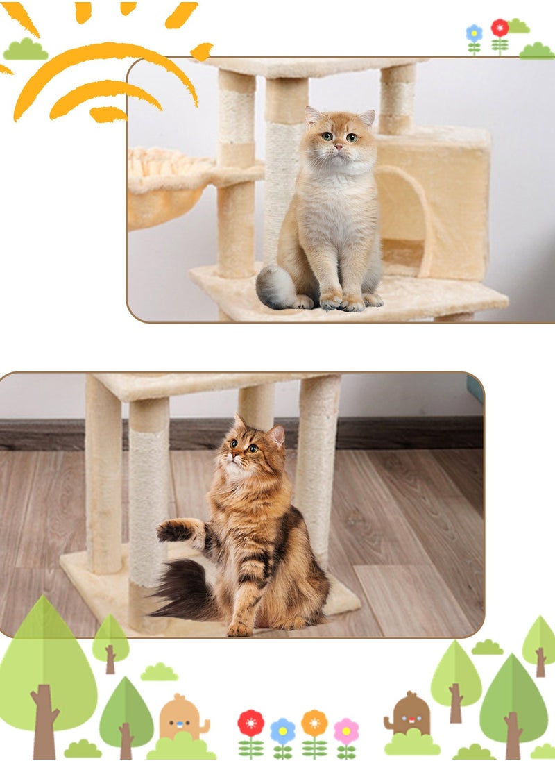 Cat Tree Cat Climbing Frame Cat Nest Cat Villa Sisal Cat Toys