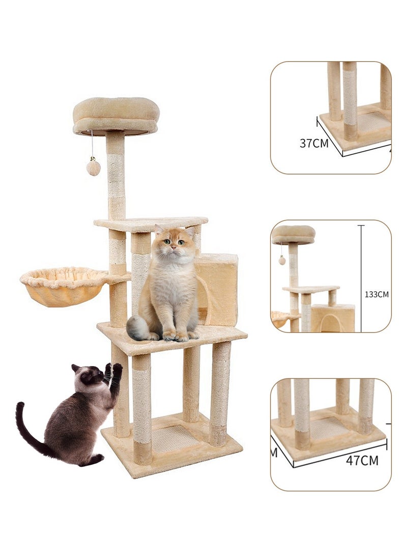 Cat Tree Cat Climbing Frame Cat Nest Cat Villa Sisal Cat Toys