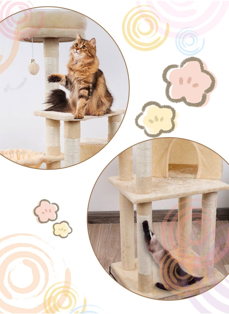 Cat Tree Cat Climbing Frame Cat Nest Cat Villa Sisal Cat Toys