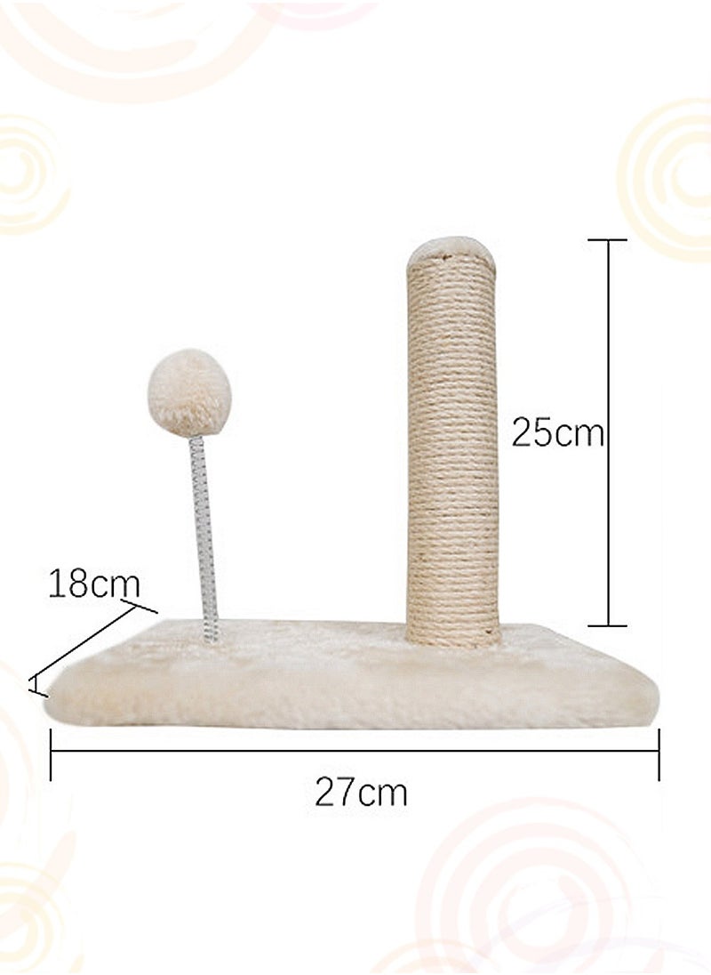 Vertical Cat Climbing Frame Cat Toys Cat Scratching Board Toys Sisal Cat Climbing Post