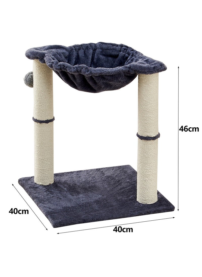 Cat Climbing Frame Toys With Cat Jumping Platform Cat Bed Cat Scratching Post Pet Toys 40*40*50cm