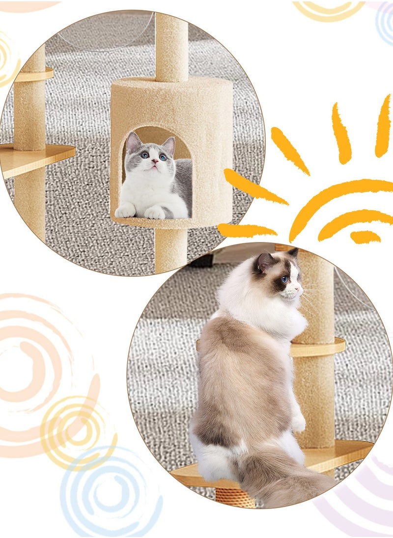 Cat Climbing Frame Cat Nest Cat Scratching Board Cat Tree Cat Supplies Pet Cat Toys Space Capsule