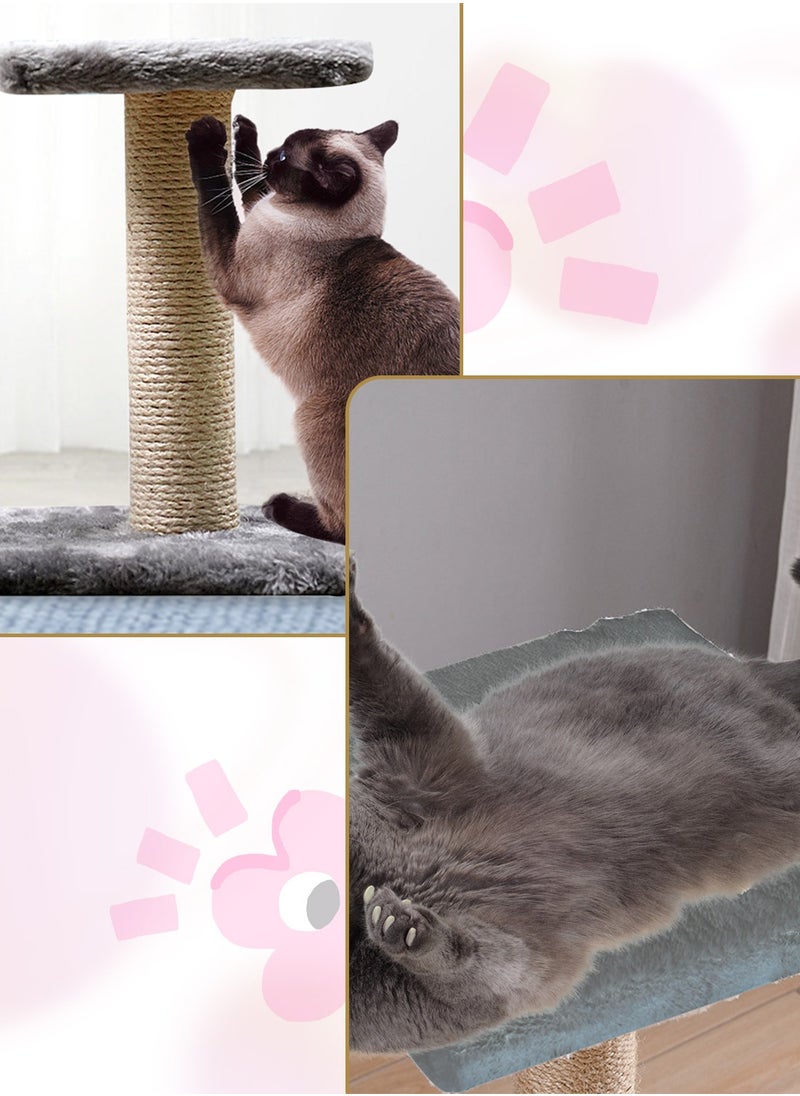 Vertical Cat Climbing Frame Cat Toys Cat Scratching Board Toys Sisal Cat Climbing Post