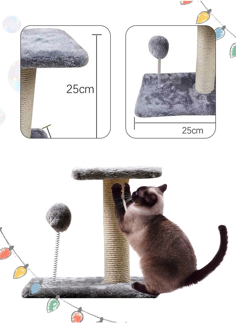 Vertical Cat Climbing Frame Cat Toys Cat Scratching Board Toys Sisal Cat Climbing Post