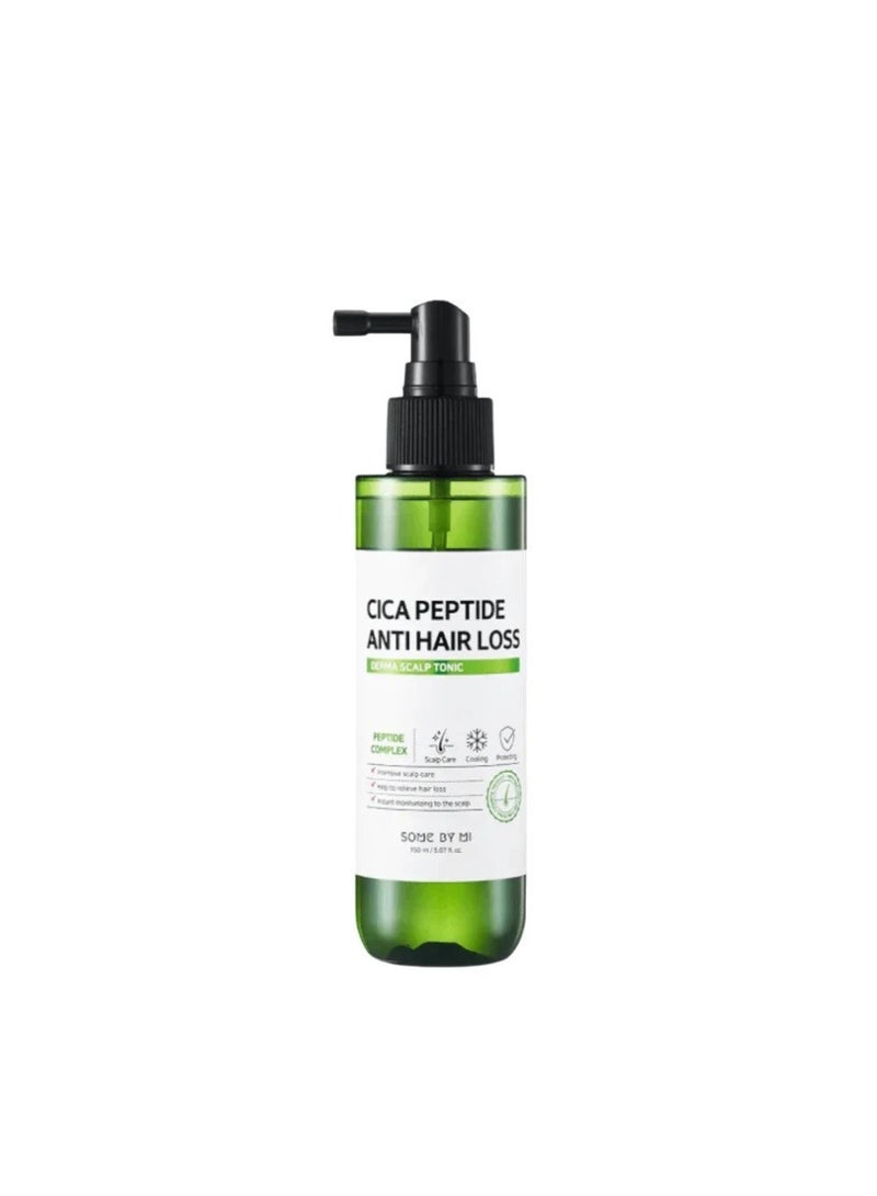 Cica Peptide Anti-Hairloss Scalp Tonic - For Strengthening And Protecting The Hair - Help To Relieve Hair Loss - Enriched With Peptide And Cica - 150Ml