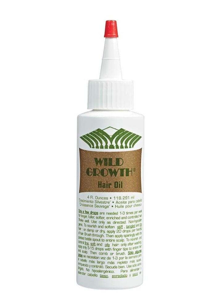 Wild Growth Hair Oil For Unisex, 118 ml