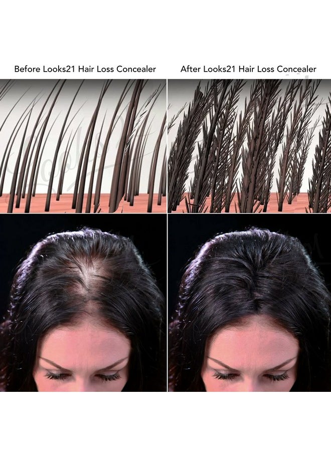 Looks21 Hair Loss Concealer (0.42 oz, Dark Brown)